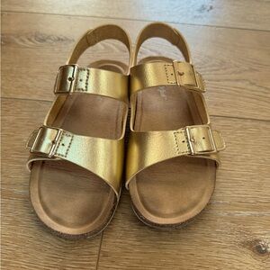 gold sandals by cat & jack